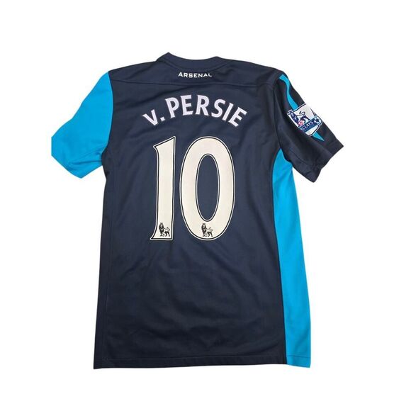 Nike Arsenal 11/12 Away Jersey Van Persie #10 Size S Stadium Version Lextra - Picture 3 of 10